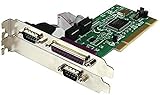 StarTech.com 1 Port Parallel/2 Port Serielle PCI Schnittstellenkarte mit 16550 UART