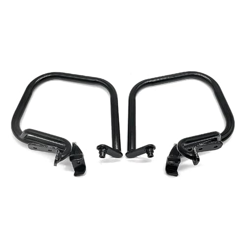 Motorrad Crashbars Für R1200RT 2004-2013 Motorrad Vorne Hinten Motor Schutz Seite Sattel Crash Bars Stoßstange Schutz Zubehör Motorschutz Sturzbügel(Rear Black)