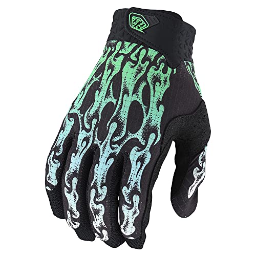 Troy Lee Designs Air Slime Hands Motocross Handschuhe (Green/Black,L)