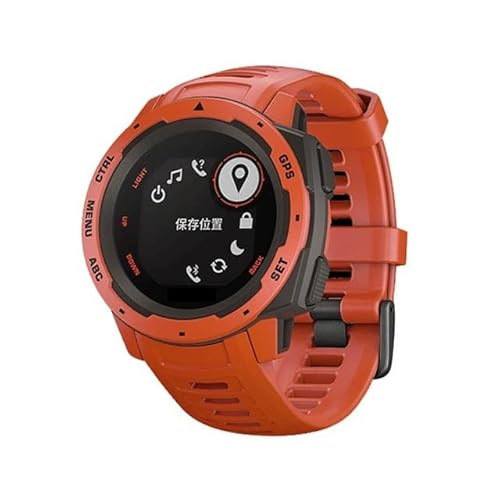 IOTUP Ersatz-Armband für Garmin Instinct Sport, 22 mm, aus Silikon, schnell anzubringen, Zubehör, For Instinct, Achat