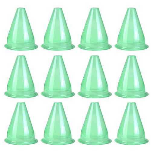 Avejjbaey 12PCS Klar Pflanzen Verhindern Vogel Picken Und Wetter Schäden Pflanzen Abdeckung Gemüse Salat Pflanze Kleidung Samen