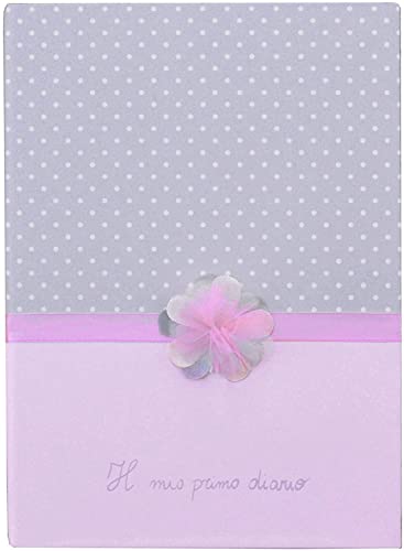 mamamour 104 CZ18 Tagebuch Baby 6 Jahre Pink mit Anhänger in Silber 925
