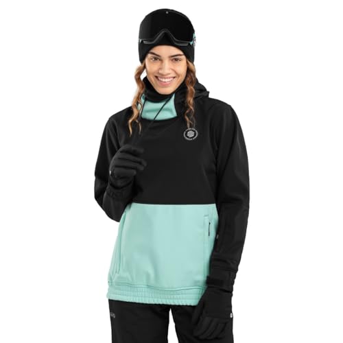 SIROKO - Skijacke für Damen W1-W Crystal - XS - Schwarz/Blau