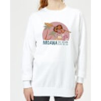 Vaiana (Moana) Read The Sea Damen Pullover - Weiß - XS - Weiß