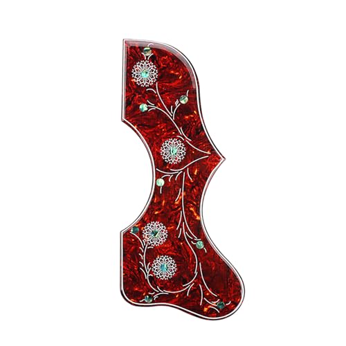 Selbstklebendes Gitarren-Pickguard-Schlagbrett-Aufkleber, kratzfest, Folk-Gitarre, Schutzschalen