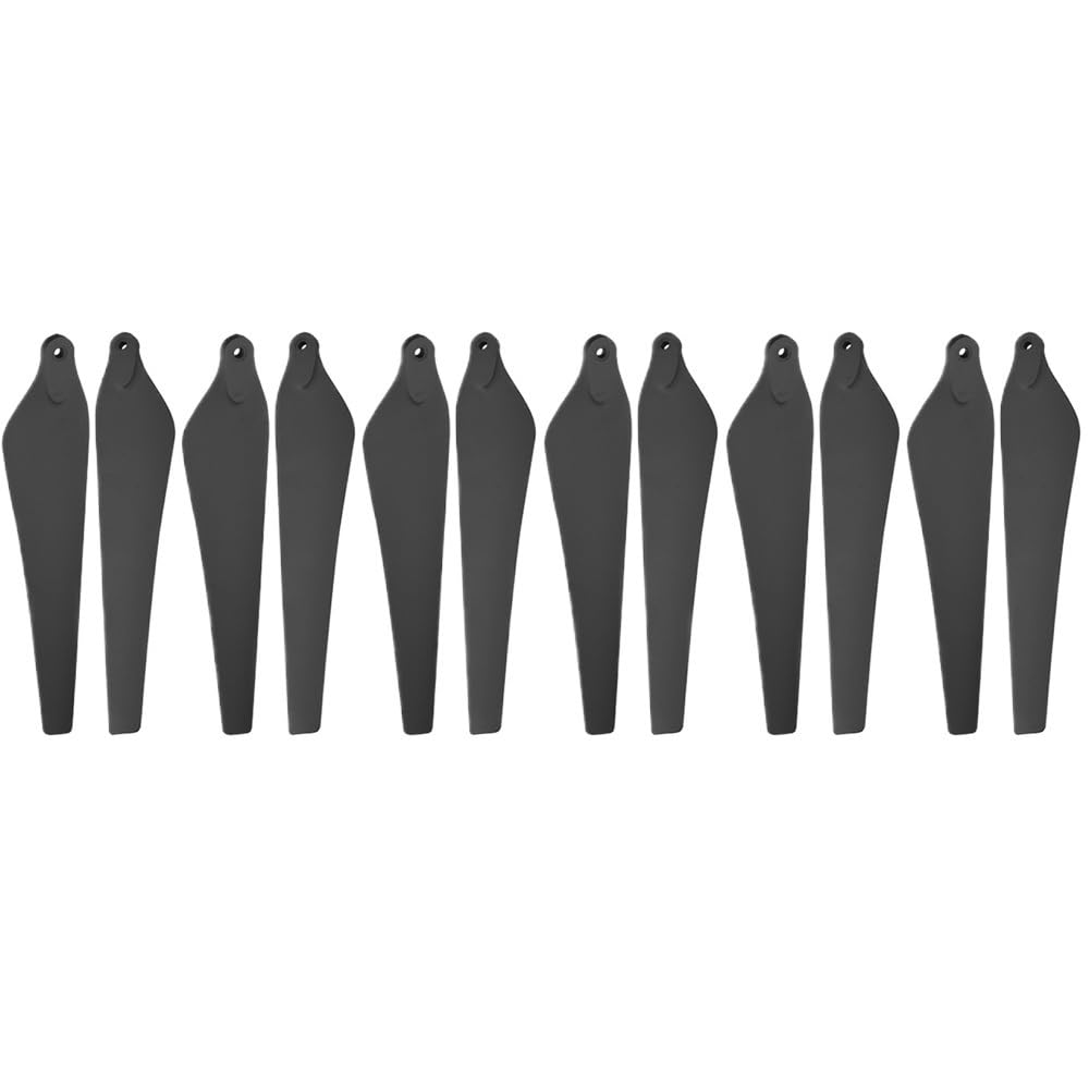 LSFWJP for DJI T30 Agras Propeller 3820s Carbon Faser Nylon Folding Propeller for DJI T30 CW/CCW Landwirtschaft Anlage Drone Reparatur Zubehör (Color : Carbon Props B 12pcs)