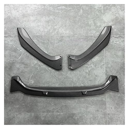 Splitter 3 Stück Für 2015-2019 Für F20 F21 Für LCI Für Maxton Stil Front Stoßstange Lip Splitter Spoiler 1 Serie 118i 120i 120d M135i M140i Pack Frontlippe(Carbon Look)