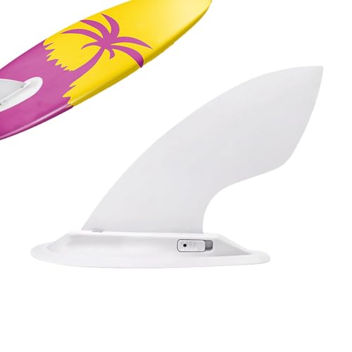 Aufblasbare Paddelboard-Flosse, Paddelbrettflosse, 9 Zoll Surfbrett-Flossen, Paddelboard-Zubehör, Schnellverschluss-Surfbrett-Heckspoiler für L