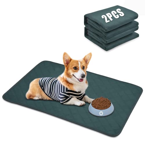 Wiederverwendbare Trainingsunterlagen für Hunde, Waschbare PIPI Pads Absorbierende Inkontinenz PIPI Matten für Haustiere für Hunde, Katzen, Meerschweinchen, Kaninchen, Drinnen und Draußen, Autoreisen…