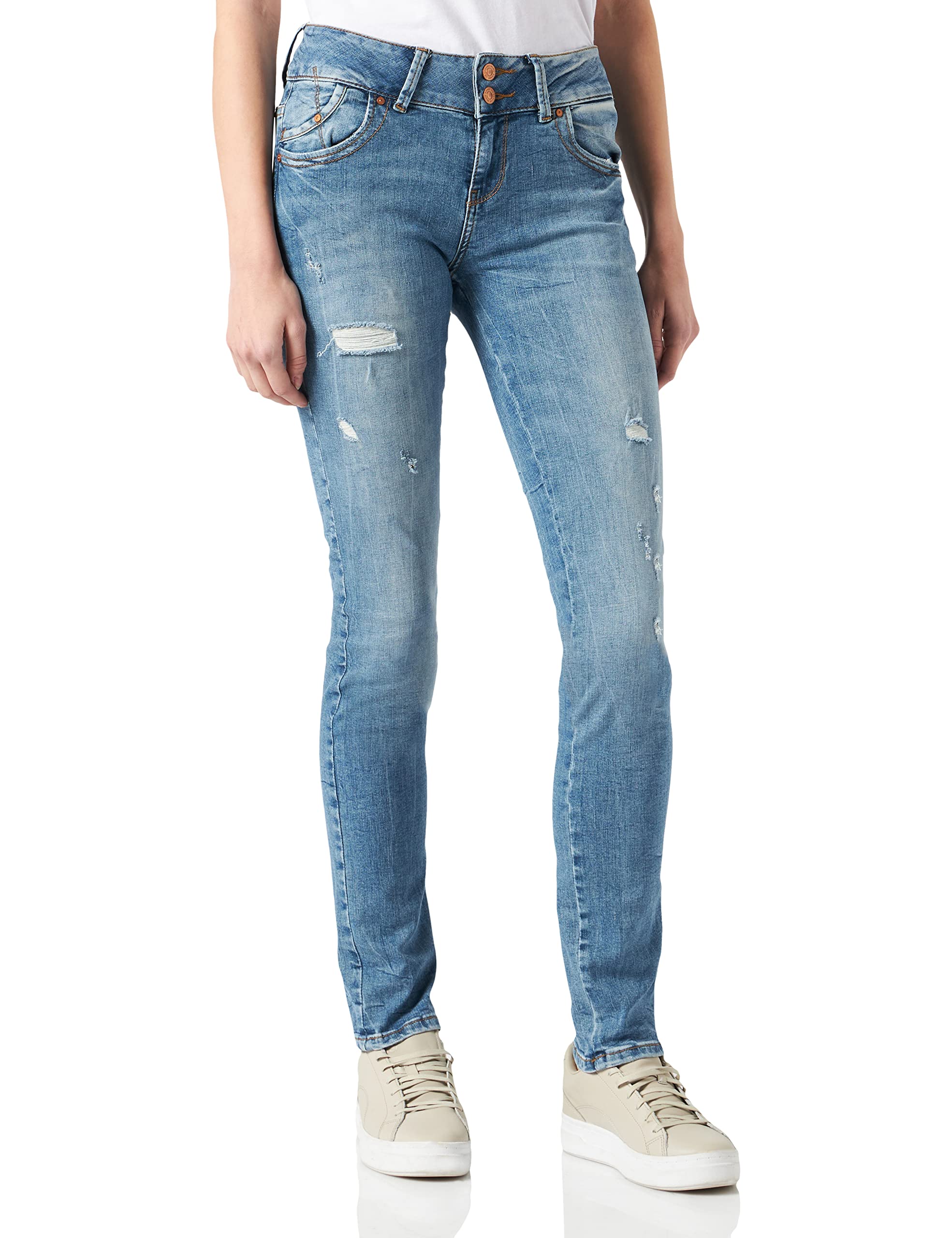 LTB Jeans Damen Molly M Jeans, Lelia Wash 53686, 26W / 32L