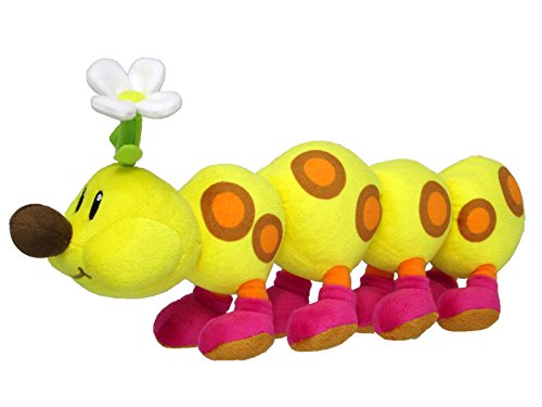 Super Mario ALLSTAR COLLECTION Stofftier Kuscheltier Plüsch Figur Plüschtier: Wiggler 14cm