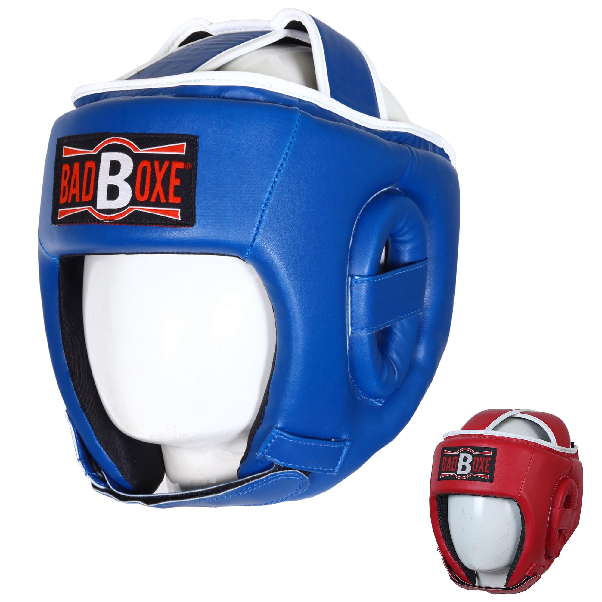 Karate, Boxen H/Guard Muay Thai MMA Sparring Kopfbedeckung, Blau, Größe S