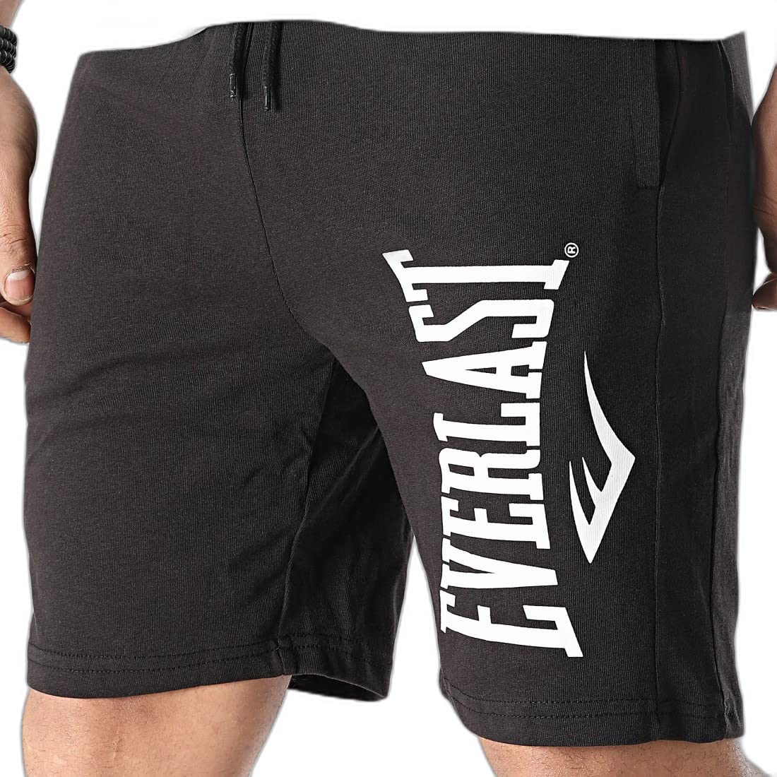 Everlast Herren Shorts Clarendon kurze Hose, schwarz, XL