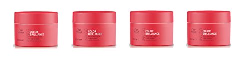 Wella INVIGO Color brilliance Vibrant Color Fine/Normal Mask 150 ml, 4 Stück