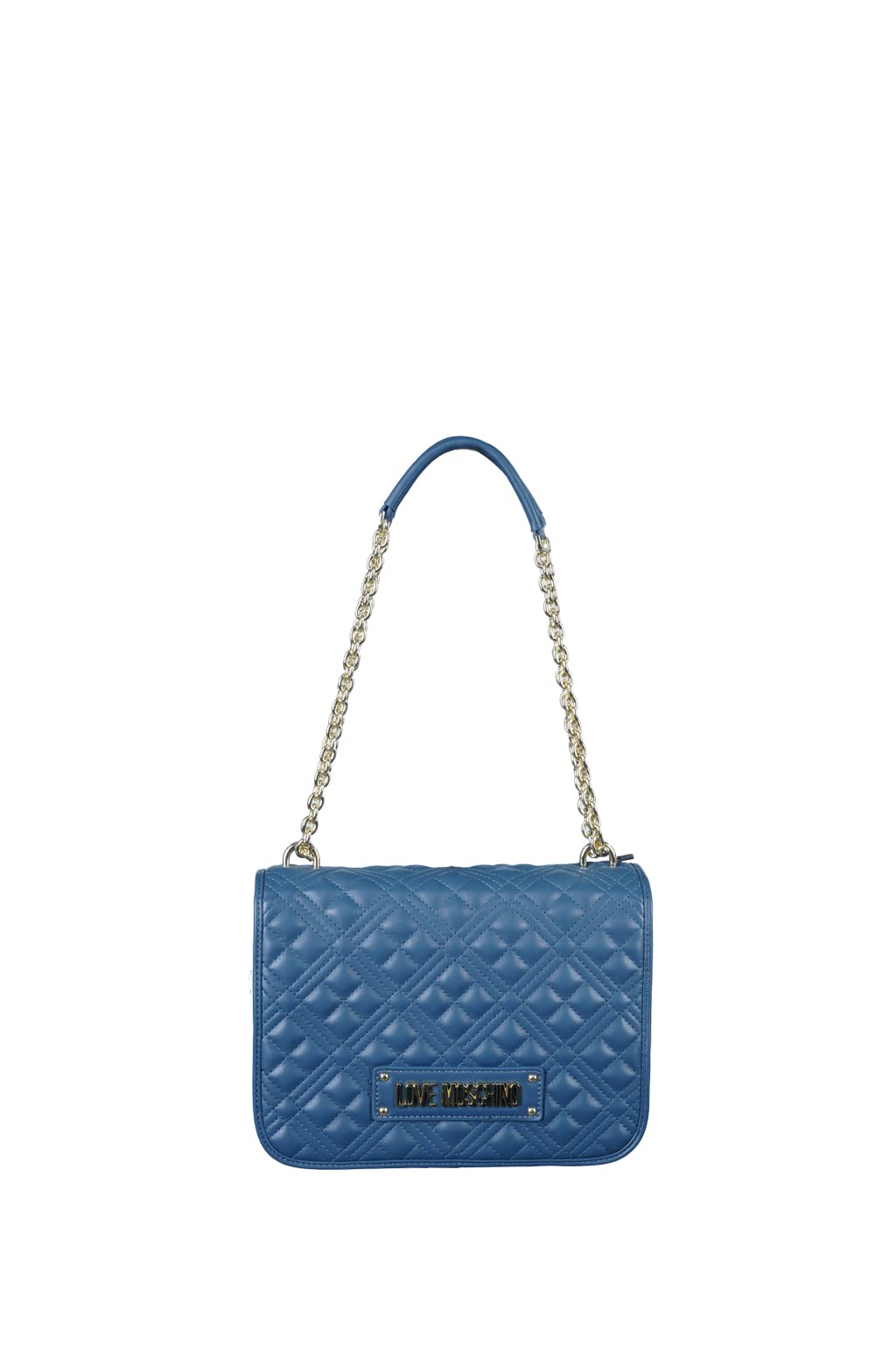 Love Moschino Damen Jc4000pp0fla0750 Umhängetasche, blau, Einheitsgröße