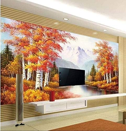 Baum-Attraktionen 3D Tapeten Wanddekoration Fototapete Sofas Wohnzimmer Wandbild Schlafzimmer-200cm×140cm