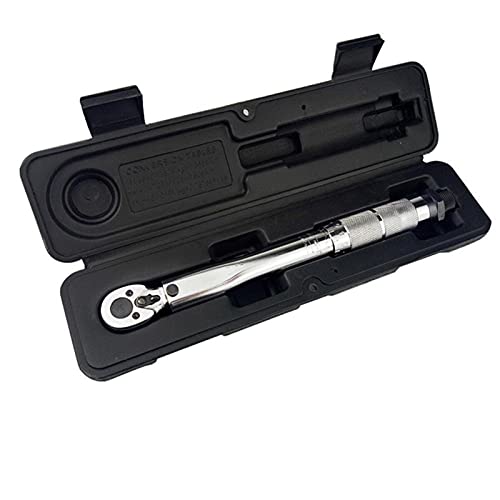 Drehmomentschlüssel,Torque Wrench 1/4 Quadratischer Antrieb Drehmomentschlüssel Zweiweg zum Mechanismus-Schraubenschlüssel Handwerkzeugschlüssel Drehmomentzähler Preset Ratche(Torque Wrench)