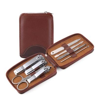 yixinzi-2024 Maniküre Set 8/14/20PCS High-end-Edelstahl Nagel Clippers Set Schönheit Maniküre Pflege Werkzeuge Pediküre Kit Nagel Schere Nagel Pflege Nagelknipser (Color : Pink)