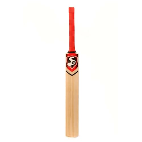 SG Unisex-Youth Ibat Kashmir Willow Cricket Bat, Beige, Adult