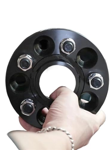 Spurverbreiterungen Für G35 Für G37 Für Q40 Für Q45 Für Q50 Hubcentric Spurverbreiterungen PCD 5x114,3 CB 66,1mm Wheel Spacer(1 Piece Black 30mm)