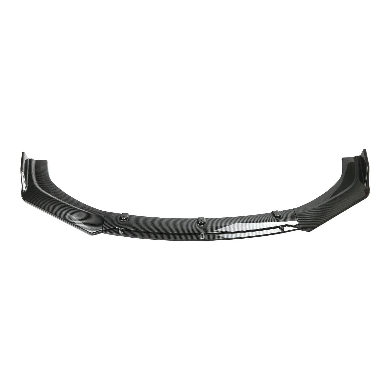 Frontspoiler Lippe Für VW Für Passat R 2015-2022 Auto Front Stoßstange Lip Splitter Körper Kit Kinn Spoiler Anti Scratch Diffusor Lip Trim Damm Frontstoßstange Spoiler(Carbon Fiber)