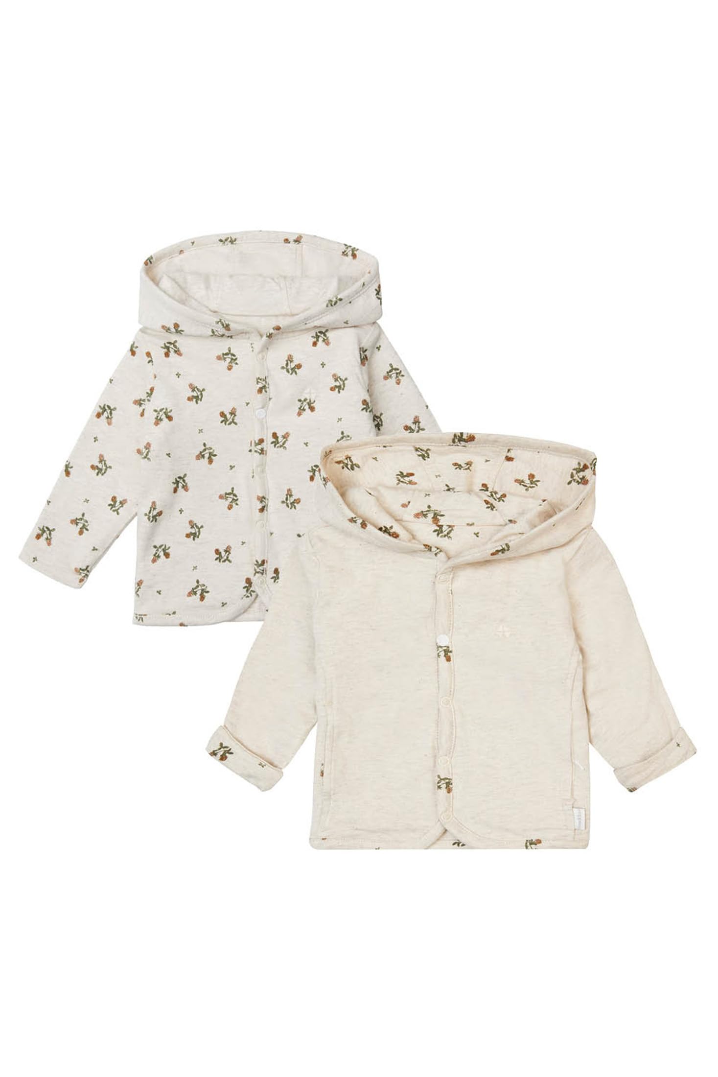 Noppies Baby Unisex Baby U Cardigan Niederau REV Strickjacken, RAS1202 Oatmeal-P611, 68