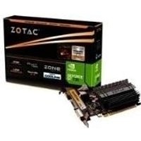 ZOTAC GeForce GT 730 - ZONE Edition - Grafikkarten - GF GT 730 - 2GB DDR3 - PCIe 2,0 x16 Low Profile - DVI, D-Sub, HDMI - ohne Lüfter (ZT-71113-20L)