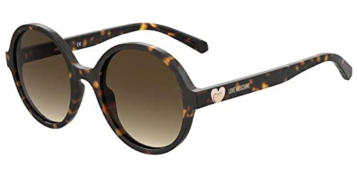 Love Moschino Damen Mol050/S Sonnenbrille, Havana, 66