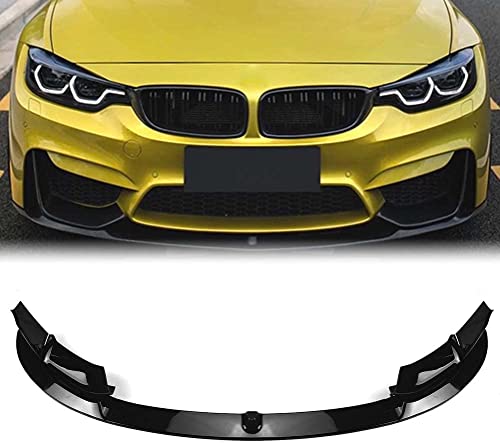 Auto Frontlippe Frontspoiler für BMW F80 M3 F83 F82 M4 2015 2016 2017 2018 2019 2020,Auto Frontstoßstange Splitter Lip Spoiler Canard-Schutz