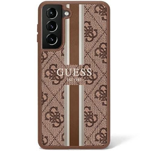 Hülle Guess GUHCS23LP4RPSW Samsung S23 Ultra S918 braun 4G Printed Stripe