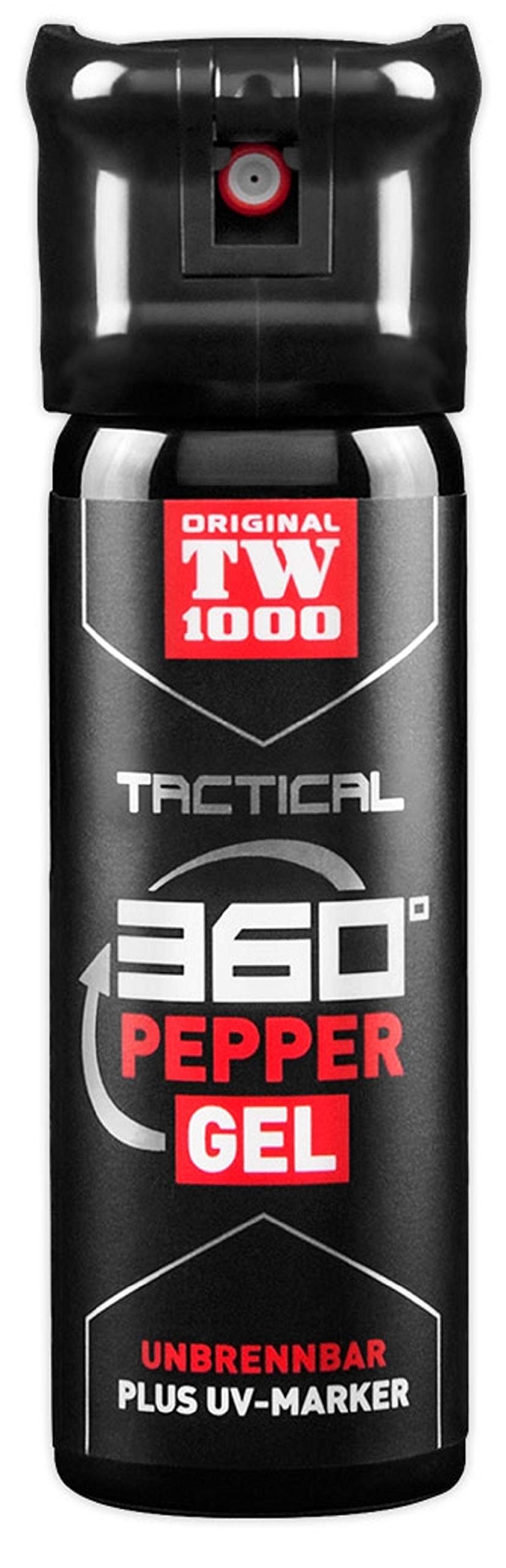 VIKING GEAR Original Behörden Pfefferspray TW1000 Tactical Pepper Gel Classic 45ml - Pfeffergel klebend mit UV-Marker - Selbstverteidigung - Tierabwehr - Survival-Kit