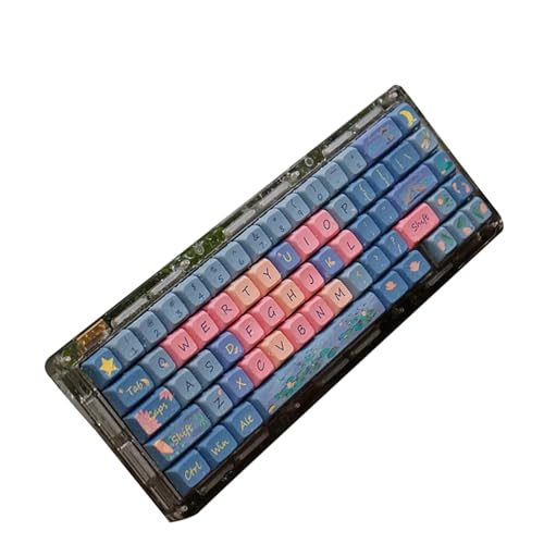 Hechi Night Keycaps DyeSublimation 126 Tasten Tastenkappe Geeignet für mechanische Tastatur