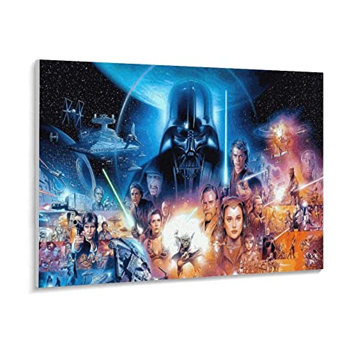 Star War S Puzzle 1000- teiliges Holzpuzzle - Erwachsene Kinder Intellektuelles Spiel Spielzeug Puzzle Unterhaltungsspiel Geschenk（75x50cm）