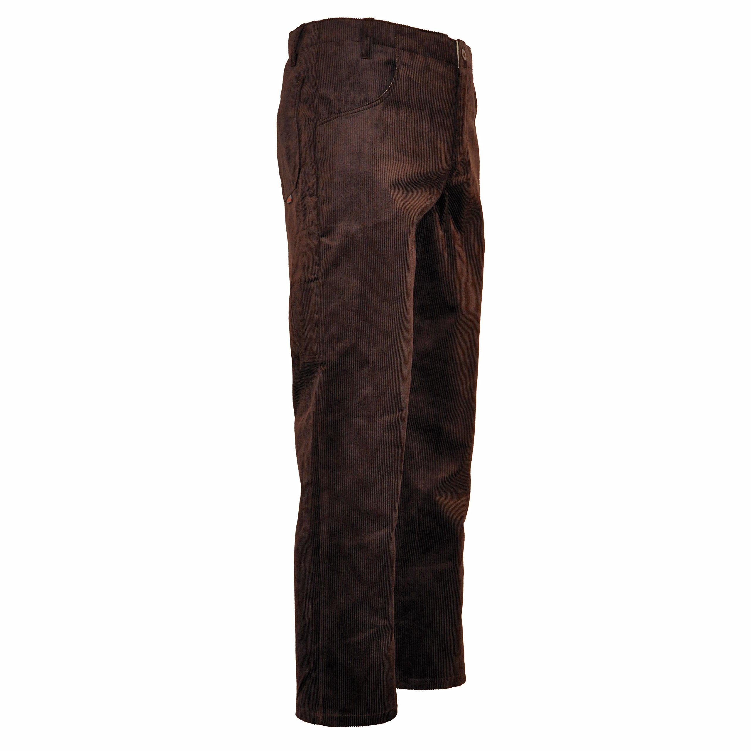 Bundhose, Genua-Cord (schmale Rippe) (102, braun)