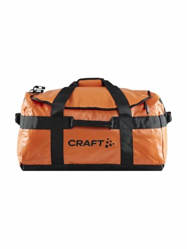 Craft ADV ENTITY DUFFEL 70 L | Duffle Bag Damen und Herren | Chestnut | Wasserdichte Reißverschlüsse | Verstellbare Schultergurte | Sporttasche Herren und Damen mit Wetterschutzklappe