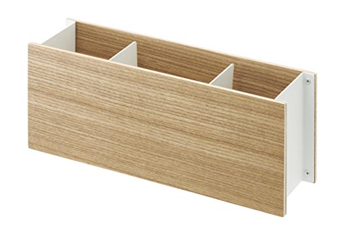 YAMAZAKI Aufbewahrungsbox, Stahl, Beige, One Size