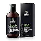 Haarwachstum Shampoo für Männer mit Biotin und Argan Öl – 100% frei von Silikon, Sulfaten, Parabenen. Effektiv gegen Haarausfall. Organischer DHT Hemmer. Das beste Herren Shampoo gegen Haarverlust.