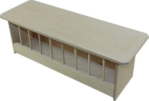 Hemel Futtertrog für Tauben - 50 x 13 x 17 cm