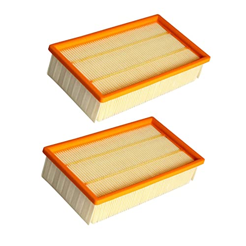 Dxyue 2 Stück Filter für Hilti VC 20 U VC 40 U UM (LF 4), für Kärcher NT25 NT35 NT45 Staubsauger Zubehör