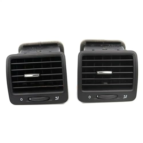 Lüftungsgitter Vorne Kompatibel Mit VW Für J&etta Für MK5 2006 2007 2008 2009 2010 2011 AC Vorderer Hinterer Grill, Auto-Center-hinterer Lüftungsgitter OEM: 1K0819728 1K0819203(Left+Right)