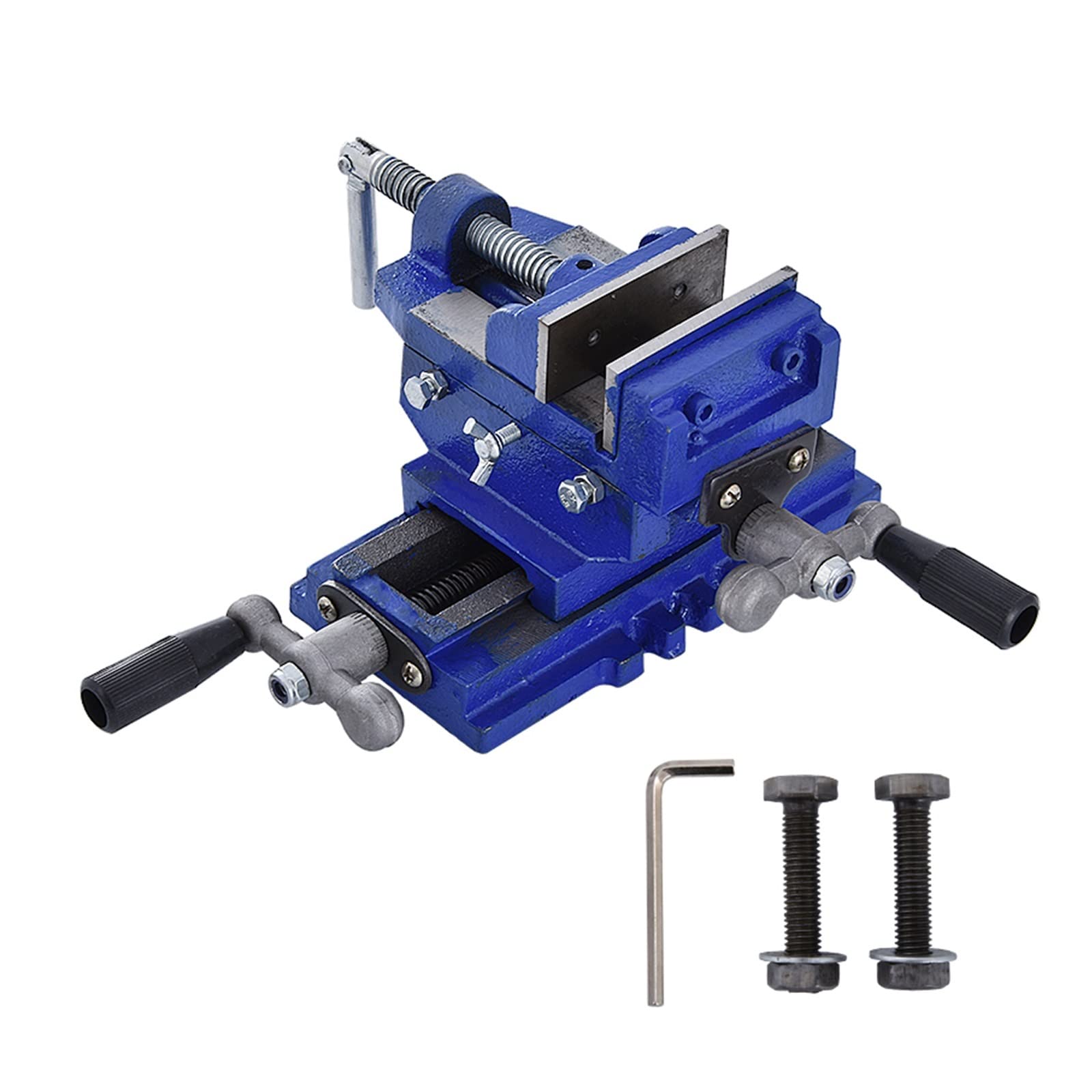 Zwei-Wege-Bewegung, Tischbohrmaschine, Arbeitsplattform, Flachzange, Präzisions-Schraubstock, Klemmwerkzeug, robuster Schraubstock aus Gusseisen für Heimwerker-Anfänger(3 inch)