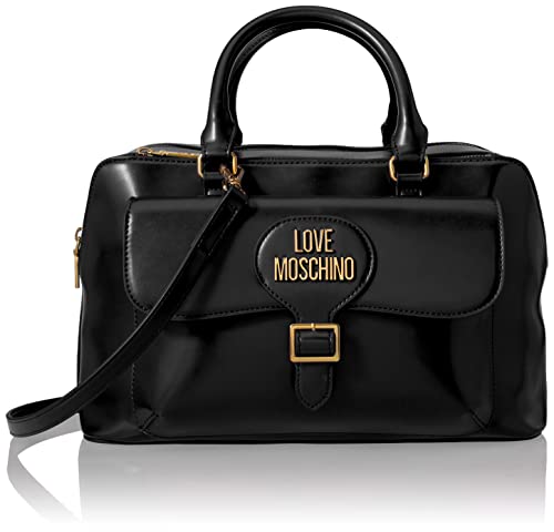 Love Moschino Damen BORSA A SPALLA Umhngetasche, Schwarz, Einheitsgröße