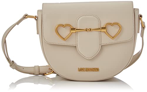 Love Moschino Damen Borsa Pu Avorio Umhngetasche, Elfenbein