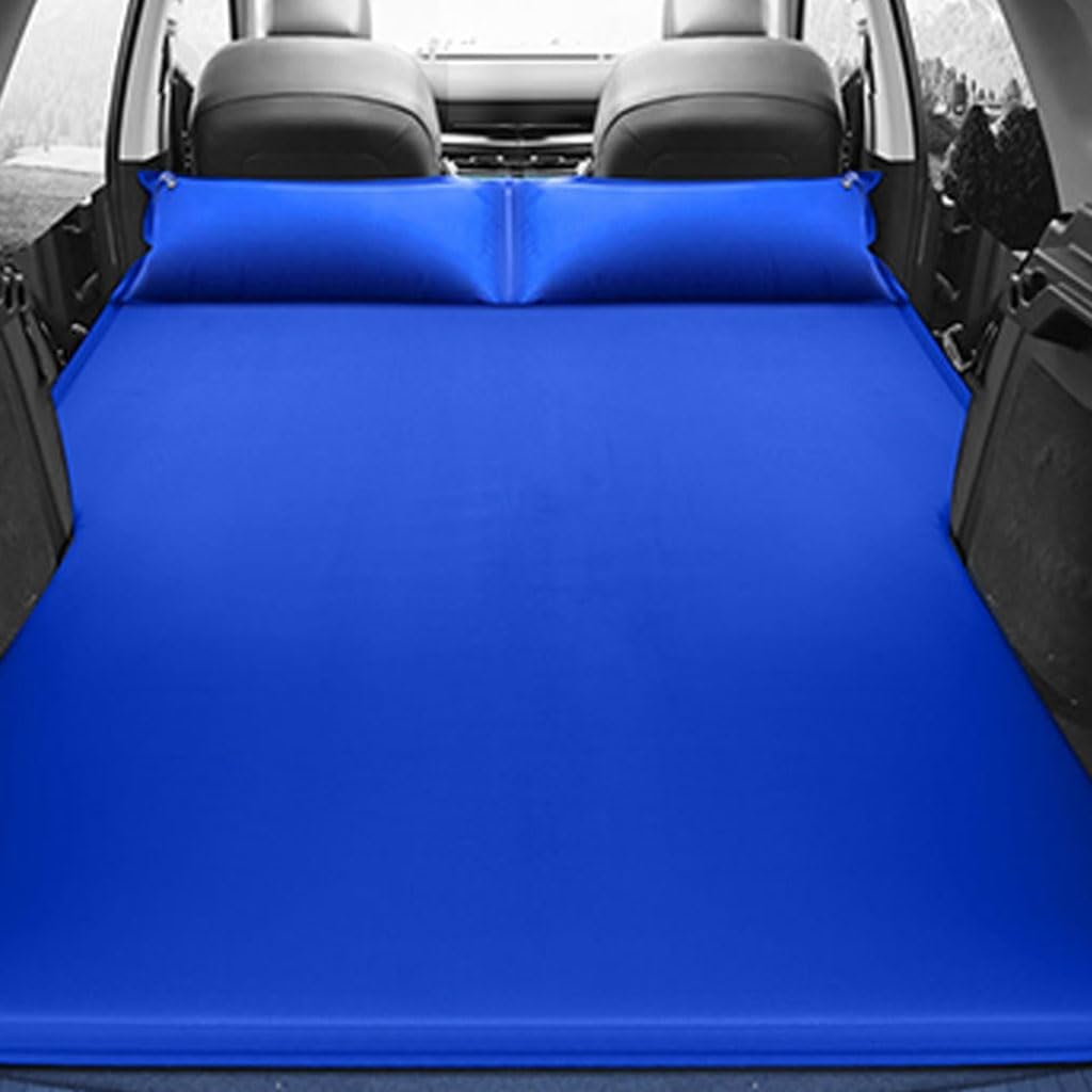 TaoZong Auto Luftmatratze,Für Lexus NX NX200t NX300 NX300h 2015 2016-2018,Luftmatratze Auto Rücksitz Kofferraum Reisen Luftkissen Campingzubehör,B-Blue