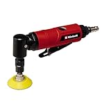 Einhell Druckluft-Winkelschleifer TC-PA 50 (6,3 bar Arbeitsdruck, 113 l/min Luftverbrauch, Ø 50 mm Schleifteller, inkl. diverser Schleifpapiere)