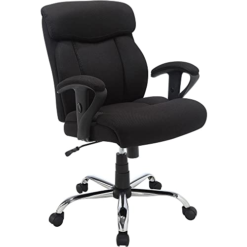 QYZUJIKL Computerstuhl, Chefsessel, ergonomischer Chefsessel, Home-Office-Schreibtischstuhl mit Sitzschieber, bequemer Chefsessel mit Drehfunktion und Rollfunktion