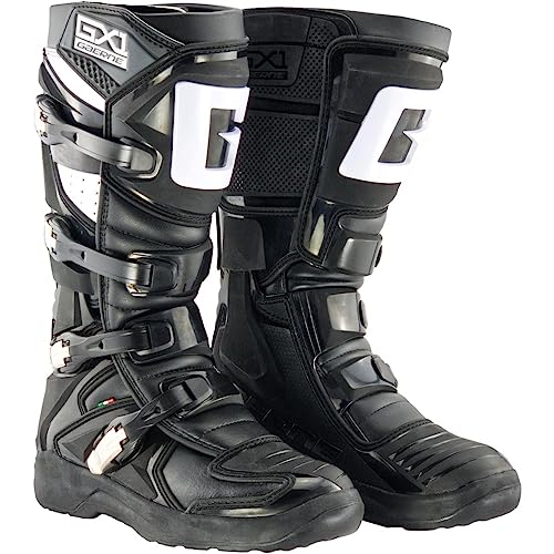 Gaerne Motocross-Stiefel GX-1 EVO Schwarz Gr. 43