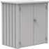 BIOHORT Terrassenschrank »Romeo«, BxHxT: 132 x 140 x 57 cm, silber-metallic, Stahlblech - silberfarben