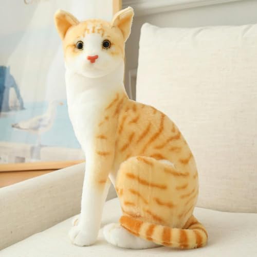 tYuNBd Niedliche Katze Plüschtiere Plüschtiere Siamesische Katzenpuppen Kinderspielzeug Home Decor Geburtstagsgeschenke 45cm 5