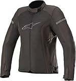 Alpinestars Stella T-Kira V2 Air Damen Motorrad Textiljacke (Black/Grey,M)